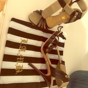 Gorgeous LAMB platform heels!